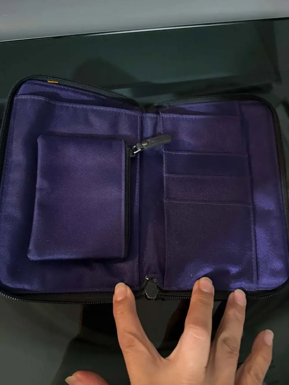 vintage 1990s Ralph Lauren Polo Sport zip-around oversized wallet